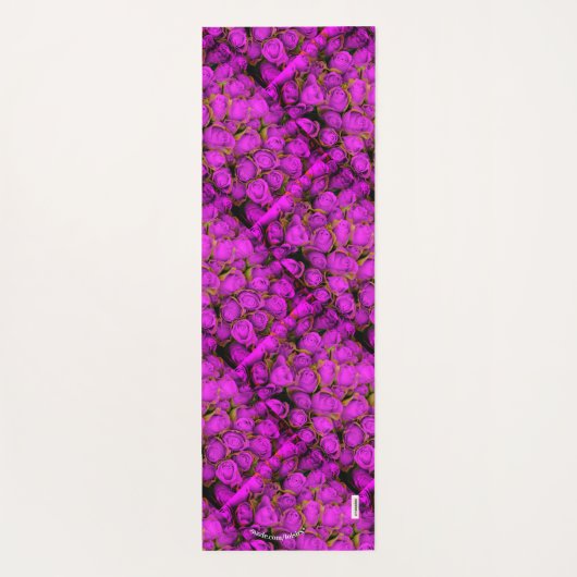 Rozen Yoga Mat (Achterkant)