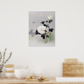 Rozen, Young Bird en a Butterfly, Watanabe Seitei Poster (Keuken)