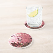 ROZEN ZANDSTEEN ONDERZETTER (Zijkant)