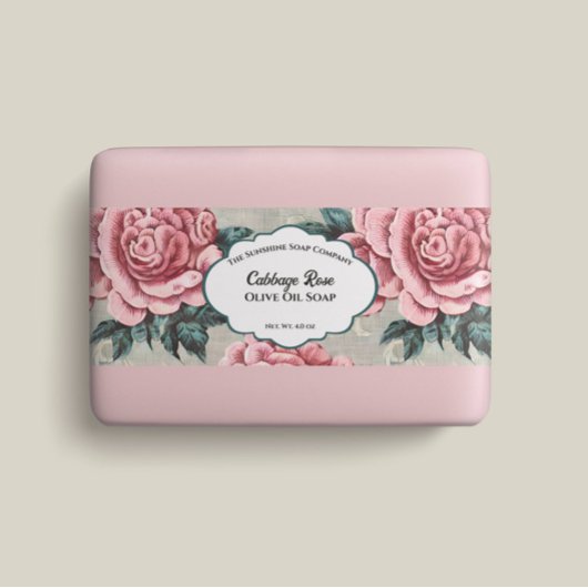  Rozen zeep buikband Uitnodigingen Wikkel