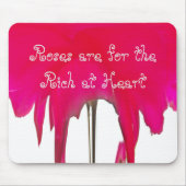 Rozen zijn bestemd voor de Rich op het hart Muismat (Voorkant)