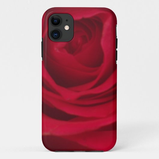 Rozen zijn hoesje van Red ipone 5s (Achterkant)