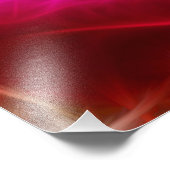 Rozen zijn neonroze artistiek en uniek foto afdruk (Hoek)