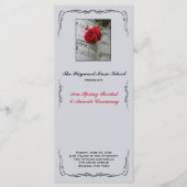 Rozen zijn Red Musical Overweging Programme Programmakaart (Voorkant)