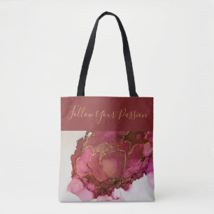 Rozen zijn Rode Canvas tas