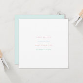 Rozen zijn rode overvallen zijn blauw kaart (Voorkant / Achterkant in situ)