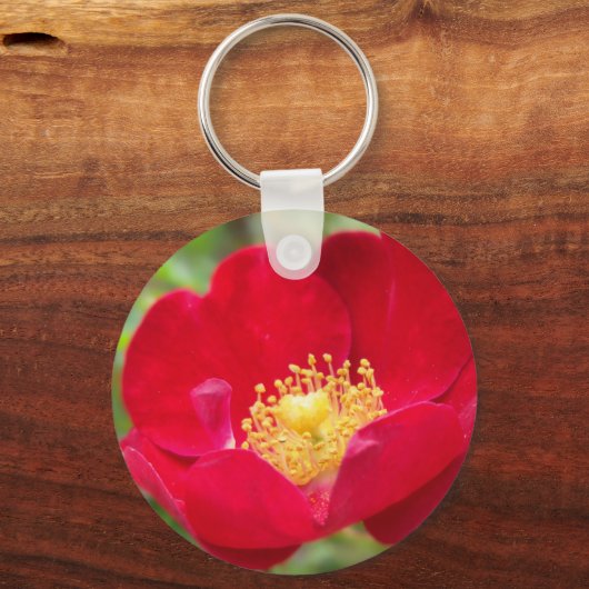 Rozen zijn rode Sleutelhanger (Voorkant)