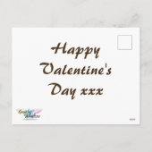 Rozen zijn Rode Valentijnsdag Feestdagenkaart (Achterkant)