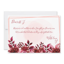 Rozen zijn rode Valentijnsdag Kaart