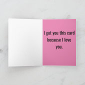 Rozen zijn rode VDAY Kaart (Binnen)