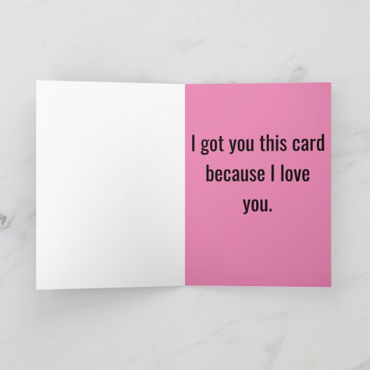 Rozen zijn rode VDAY Kaart (Binnen)