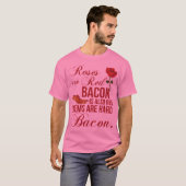 Rozen zijn rood, bacteriën t-shirt (Voorkant volledig)