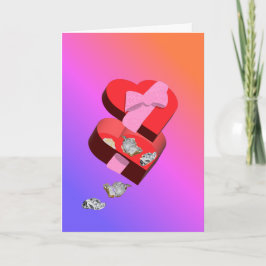 Rozen zijn rood, chocola is op kaart