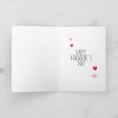 Rozen zijn Rood Het Witte Huis is Blauw Valentijn Kaart (Binnen)