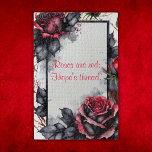 Rozen zijn rood, Hope's Thread - Monogrammed | Legpuzzel<br><div class="desc">Voeg desgewenst uw eigen tekst in. puzzel. "Rozen zijn rood, de draad van hoop." Omvat het begrip dat temidden van de problemen van het leven, de blijvende pracht van rozen als een symbool van hoop dient, wevend door het weefsel van het bestaan als een delicate draad, die optimisme en veerkracht...</div>