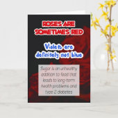 Rozen zijn rood kaart (Gele Bloem)