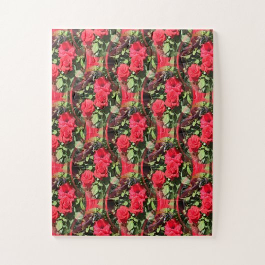 Rozen zijn Rood... Legpuzzel (Verticaal)