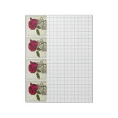 Rozen zijn rood notitieblok (Linkerzijde)