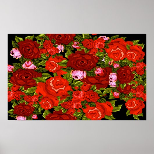 Rozen zijn rood poster (Voorkant)