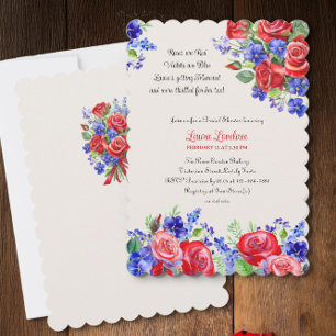 Rozen zijn rood  Vrijgezellenfeest Kaart