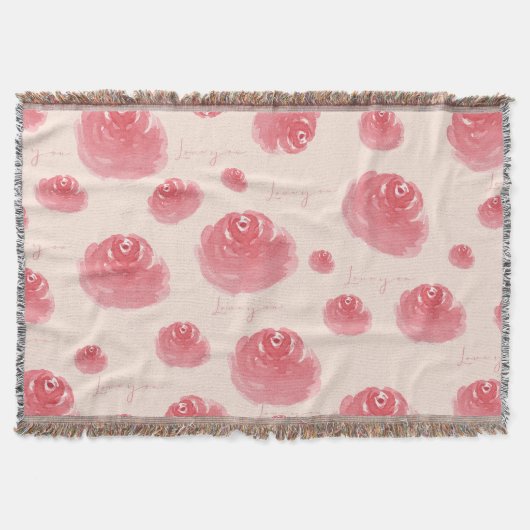Rozen zijn roze~ deken (Voorkant)