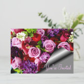 Rozen zijn voorgoed_ kaart (Staand voorkant)