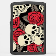 Rozen Zippo Black Matte Lighter