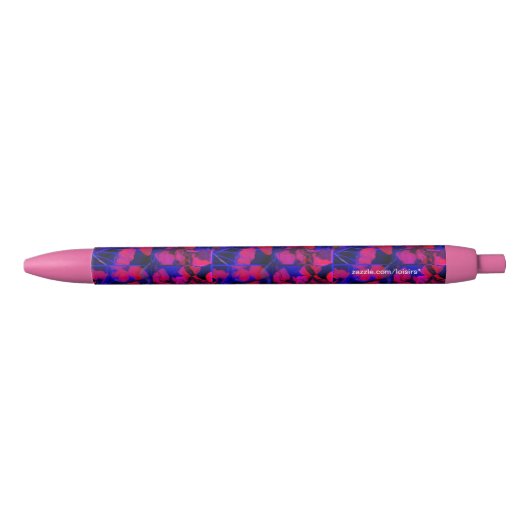 ROZEN ZWARTE INKT PEN (Voorkant)