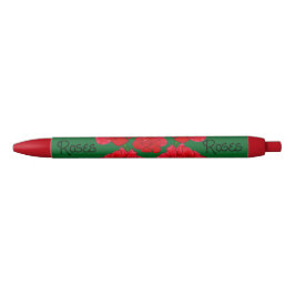  Rozen  Zwarte Inkt Pen