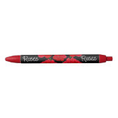  Rozen  Zwarte Inkt Pen (Voorkant)