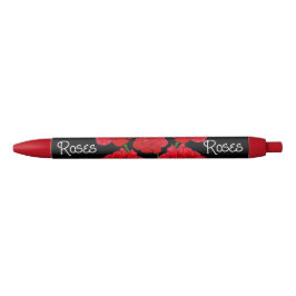  Rozen  Zwarte Inkt Pen
