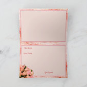 Rozenblaadje Hart - Sjabloon (Binnen)