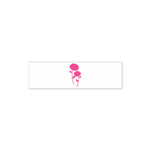 Rozenbloemen Zelfinktende Stempel