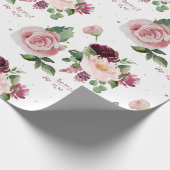 Rozenboeket Cadeaupapier (Hoek)
