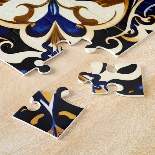 rozenboeket puzzel (Zijkant)