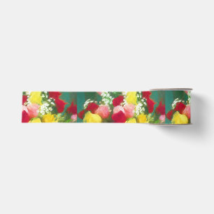 Rozenbolletje - Kute Original Flower Art Grosgrain Lint