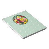 Rozenbolletje - Kute Original Flower Art Notitieblok (Schuin)