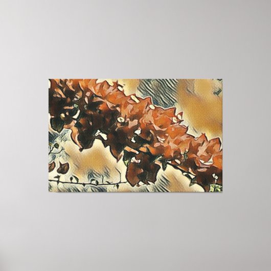 Rozenboom Kunst Canvas Afdruk (Voorkant)