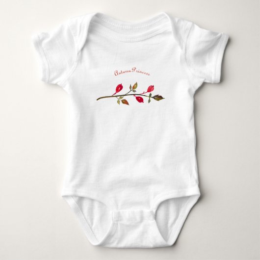 Rozenbottel Herfst Prinses T-shirt (Voorkant)