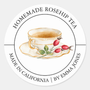 Rozenbottel Tea Modern label