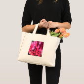 rozenbouquet kleine canvas tas (Voorkant (product))