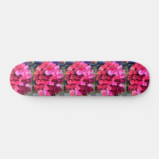 rozenbouquet skateboard (Horizontaal)