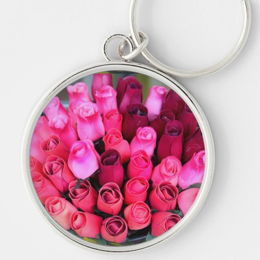 rozenbouquet sleutelhanger (Voorkant)