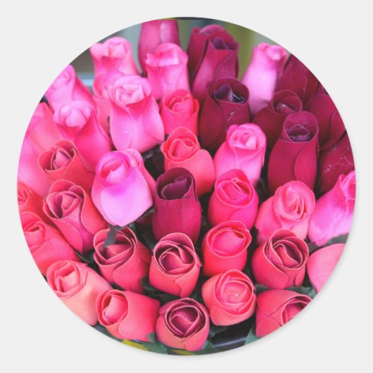 rozenbouquet sticker (Voorkant)