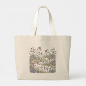 Rozenhof Herfst Grote Tote Bag (Achterkant)