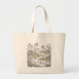Rozenhof Herfst Grote Tote Bag