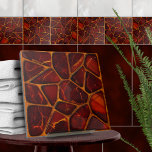 Rozenhout rode agaat stenen mozaïek tegeltje<br><div class="desc">Deze prachtige tegel maakt deel uit van mijn "Ik zie rood" collectie van tegels met tinten van rood en sinaasappel in verschillende texturen - waterverf, marmer, agaat, carneool, citrien. Gebruik het om creëer prachtige look in de badkamer of douche - accent tegel mozaïek achter de mixer of bad bijvoorbeeld, of...</div>