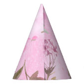 Rozenknoppen, stippen: zomerbloemen. feesthoedjes (Achterkant)