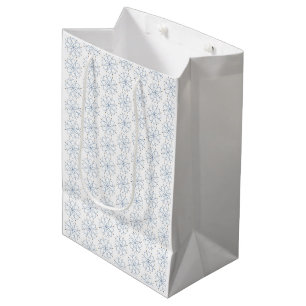 Rozenkrans Bloeiende Blauwe Bloem Medium Cadeauzakje