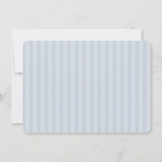 Rozenkrans en kant eerste communie blauw kaart (Achterkant)